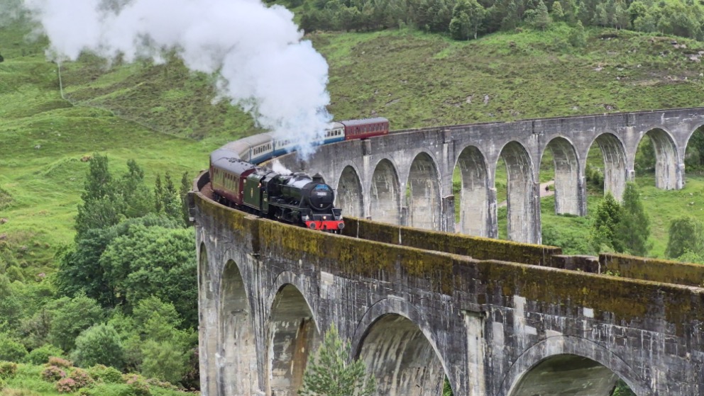 Glenfinnan Viaduct Schotland