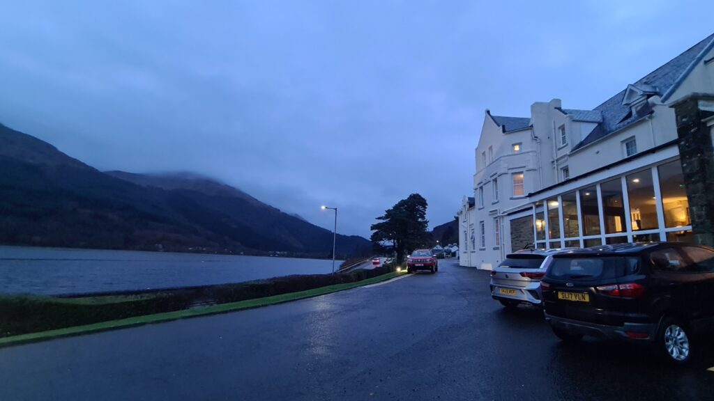 Hotel in Arrochar aan Loch Long Schotland