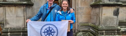 Nicole en Branko van Thrive & Travel voor Rosslyn Chapel