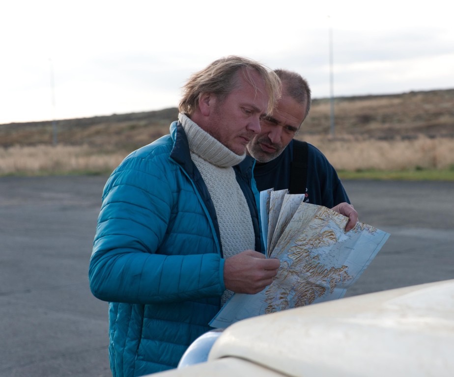 Robbert en Manuel van Creating Stories op IJsland