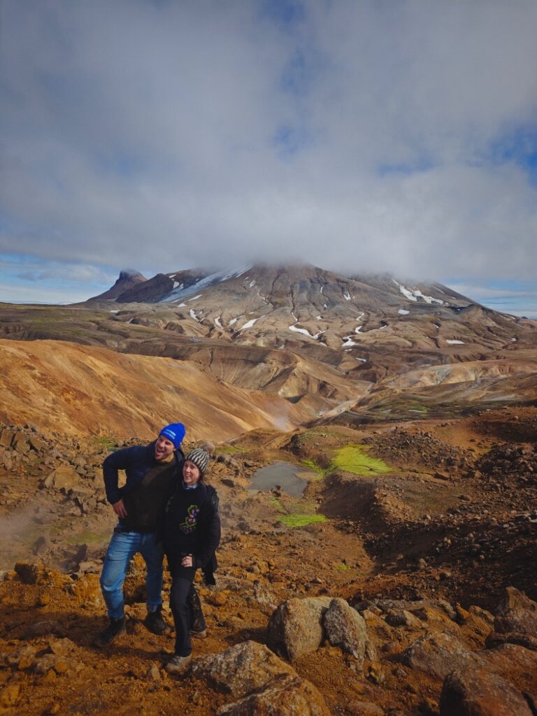 Tine & Jonas van Modern Vikings in de kleurenpracht van Kerlingarfjöll