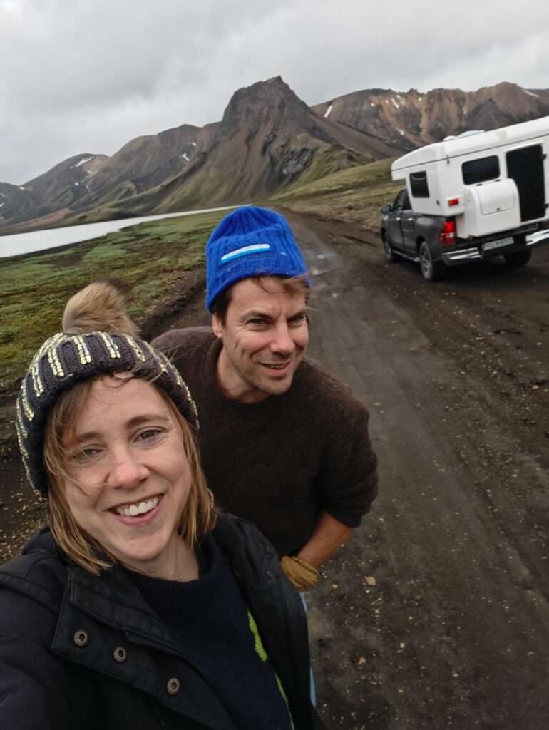 Tine & Jonas roadtrippend in de IJslandse highlands