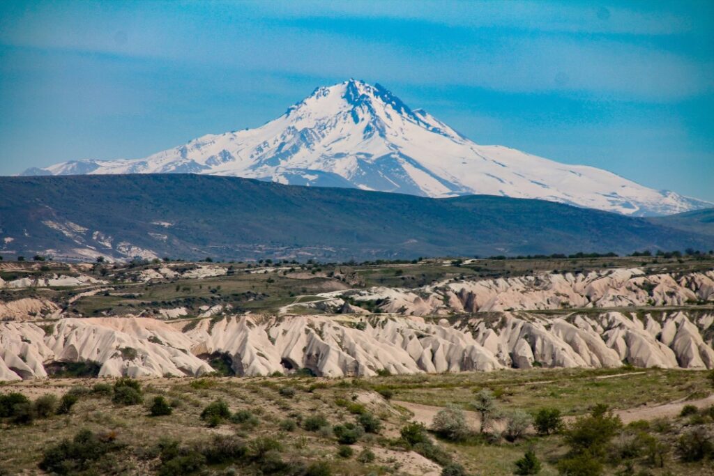 Cappadocië, met Erciyes skigebied in Turkije