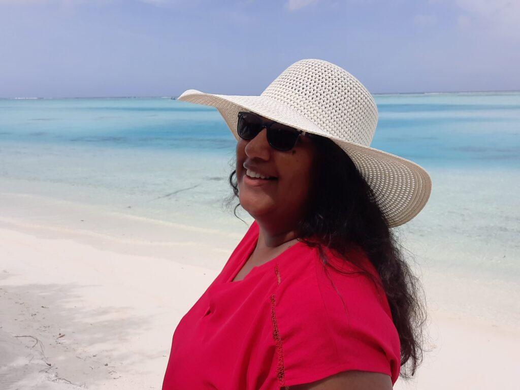 Subhadra van Loo van Jasmine Luxury Travel op de Malediven