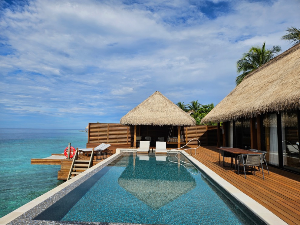Waldorf Astoria Maldives - prive villa met zwembad
