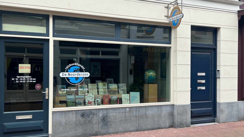 Reisboekhandel De Noorderzon Arnhem, een van de betere reisboekhandels