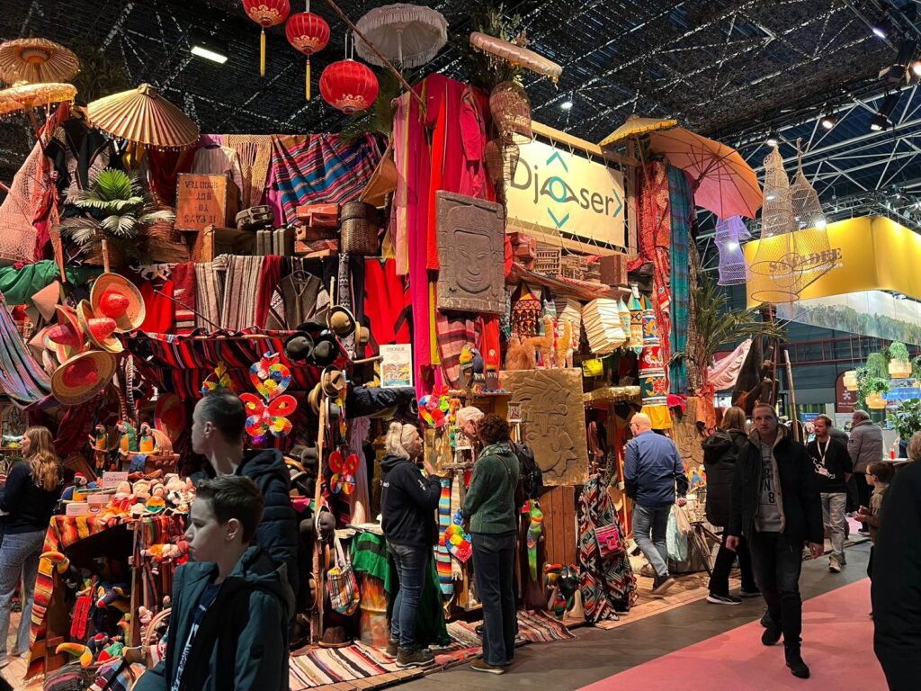 Vakantiebeurs Stand van Djoser
