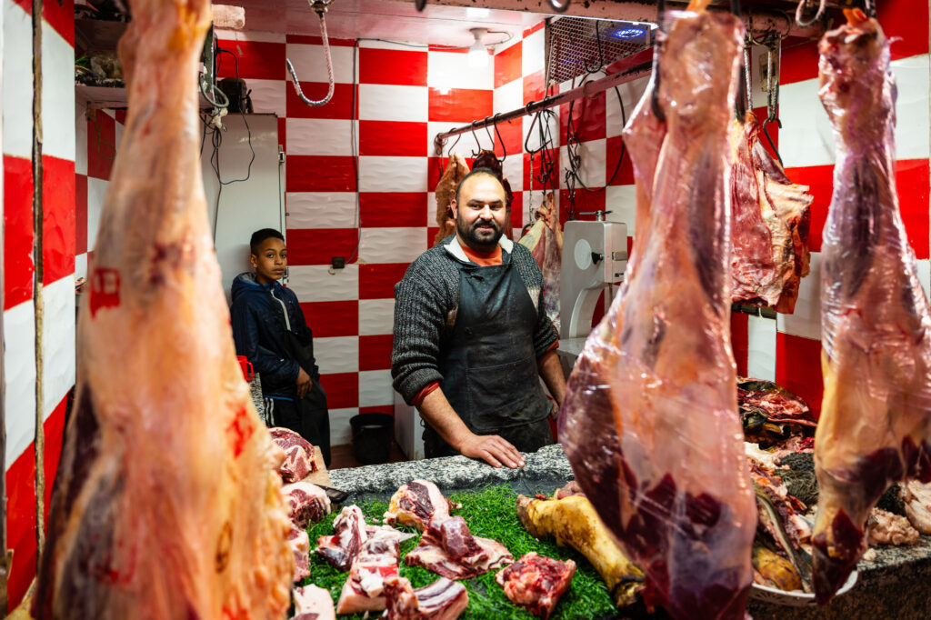 Straatfotografie: markt in Marokko
