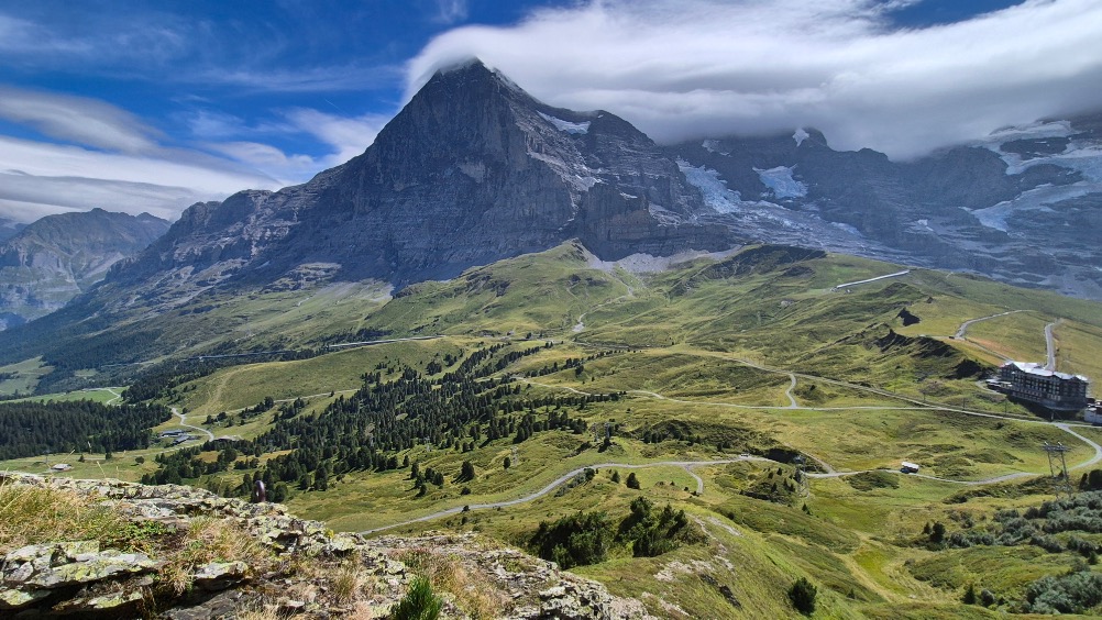 Panoramawandeling Kleine Scheidegg - Jungfraubahn Zwitserland