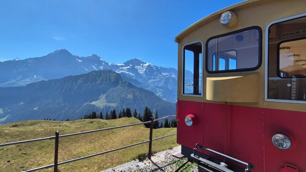 Tandradtrein Schynige Platte